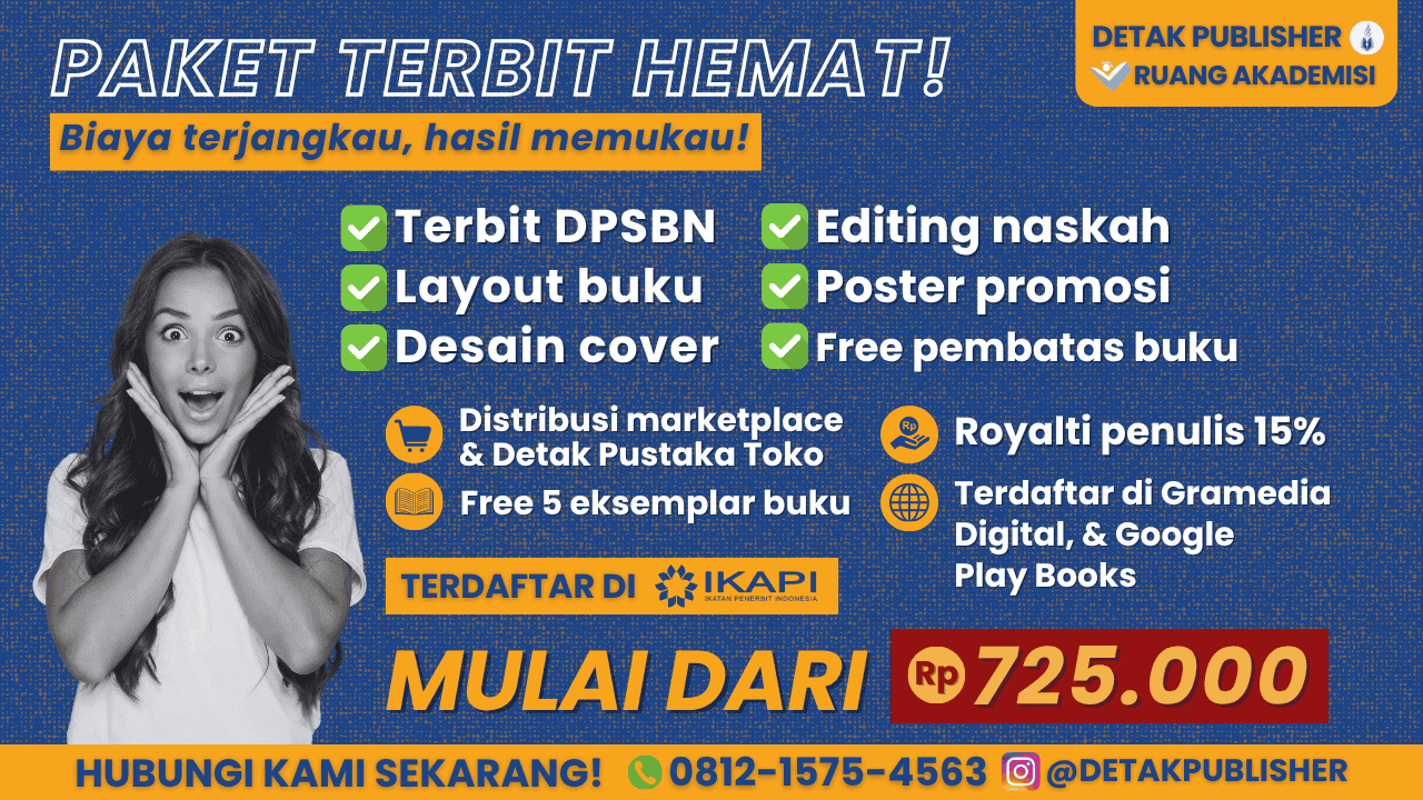 Jasa Penerbit Buku Ber-ISBN Tercepat, Terpercaya, Terbaik dan Murah