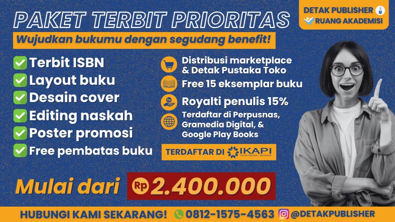 Jasa Penerbit Buku Ber-ISBN Tercepat, Terpercaya, Terbaik dan Murah