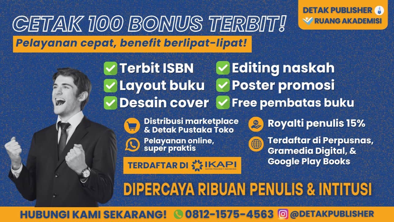 Jasa Penerbit Buku Anggota IKAPI, Kredibel, Proses Cepat, Murah dan Profesional