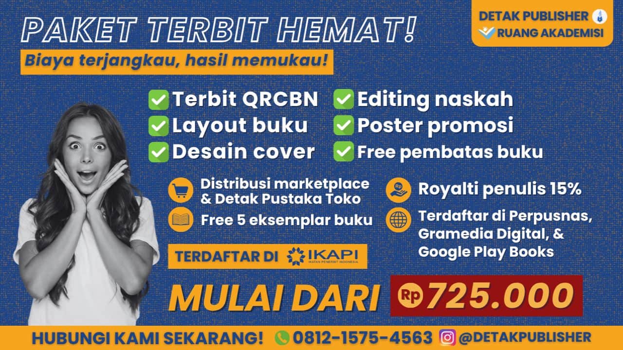 Jasa Penerbit Buku Anggota IKAPI, Kredibel, Proses Cepat, Murah dan Profesional